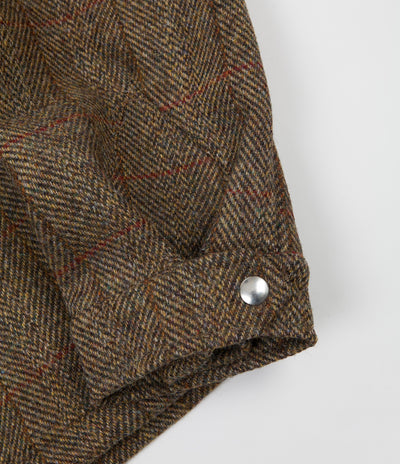 Pop Trading Company DRS Half Zip Jacket - Harris Tweed