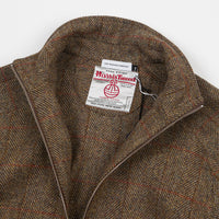 Pop Trading Company DRS Half Zip Jacket - Harris Tweed thumbnail