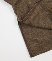 Pop Trading Company DRS Half Zip Jacket - Harris Tweed | Flatspot