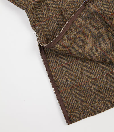 Pop Trading Company DRS Half Zip Jacket - Harris Tweed