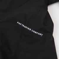 Pop Trading Company DRS Halfzip Tech Jacket - Black thumbnail