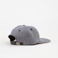 Pop Trading Company Flexfoam 6 Panel Cap - White / Red Plaid thumbnail