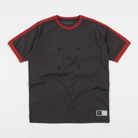 Pop Trading Company Keenan T-Shirt - Charcoal / Pepper Red thumbnail