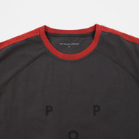 Pop Trading Company Keenan T-Shirt - Charcoal / Pepper Red thumbnail