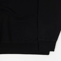 Pop Trading Company Logo Crewneck Sweatshirt - Black / White thumbnail