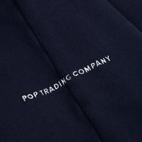 Pop Trading Company Logo Embroidered Hoodie - Navy / Multi thumbnail