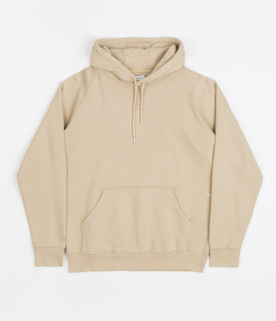 Pop Trading Company Logo Hoodie - White Pepper