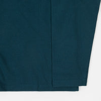 Pop Trading Company Logo Long Sleeve T-Shirt - Dark Teal thumbnail