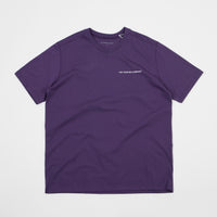 Pop Trading Company Logo T-Shirt - Eggplant thumbnail