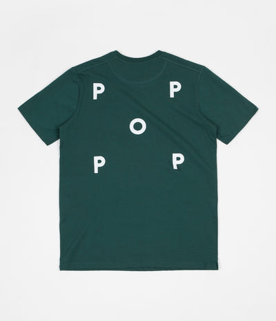 Pop Trading Company Logo T-Shirt - Sports Green