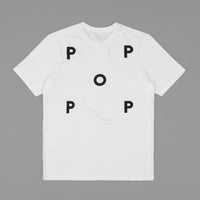 Pop Trading Company Logo T-Shirt - White / Black thumbnail