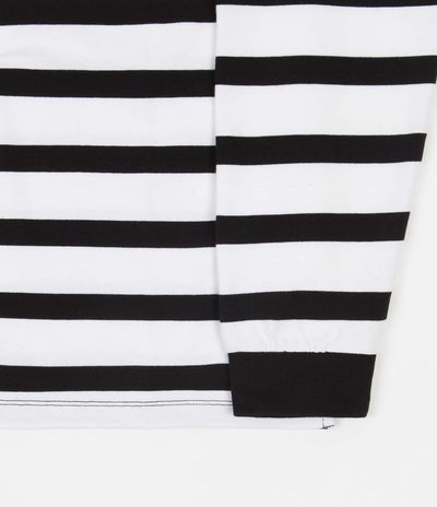 Pop Trading Company Miffy Striped Long Sleeve T-Shirt - Black / White