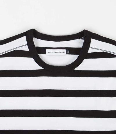 Pop Trading Company Miffy Striped Long Sleeve T-Shirt - Black / White