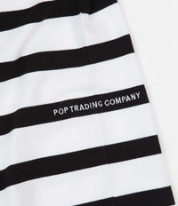 Pop Trading Company Miffy Striped Long Sleeve T-Shirt - Black