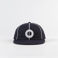 Pop Trading Company O Cap - Navy / White thumbnail