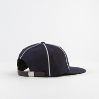 Pop Trading Company O Cap - Navy / White thumbnail