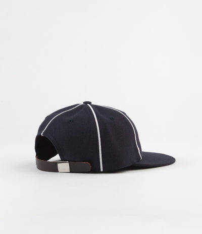 Pop Trading Company O Cap - Navy / White