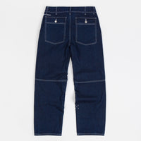 Pop Trading Company Phatigue Farm Pants - Rinsed Denim thumbnail