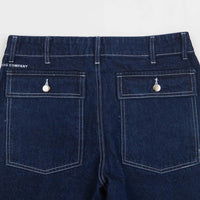 Pop Trading Company Phatigue Farm Pants - Rinsed Denim thumbnail