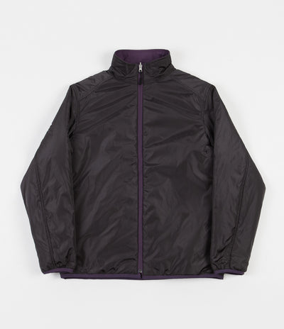 Pop Trading Company Plada Jacket - Dark Purple / Anthracite