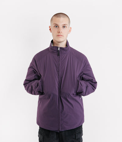 Pop Trading Company Plada Jacket - Dark Purple / Anthracite