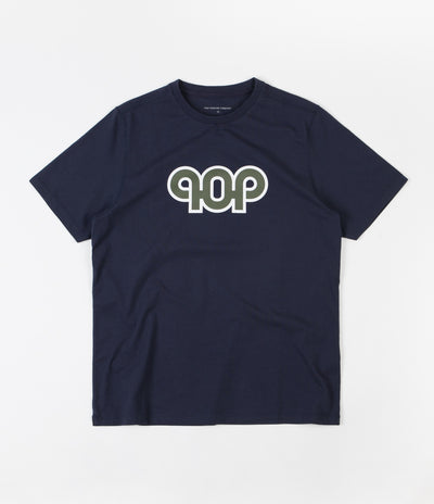 Pop Trading Company Pub T-Shirt - Navy