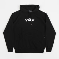 Pop Trading Company Smoke Hoodie - Black thumbnail