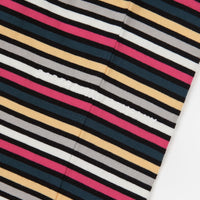 Pop Trading Company Striped Pocket T-Shirt - Navy / Multicolour thumbnail