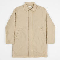 Pop Trading Company Trench Coat - White Pepper | Flatspot