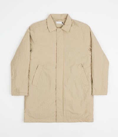 Pop Trading Company Trench Coat - White Pepper