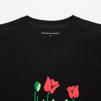 Pop Trading Company Tulip T-Shirt - Black thumbnail