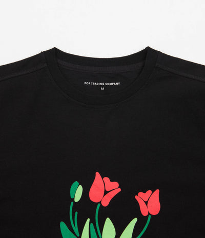 Pop Trading Company Tulip T-Shirt - Black