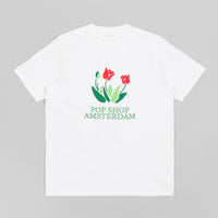 Pop Trading Company Tulip T-Shirt - White thumbnail