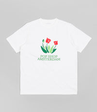 Pop Trading Company Tulip T-Shirt - White