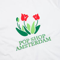 Pop Trading Company Tulip T-Shirt - White thumbnail