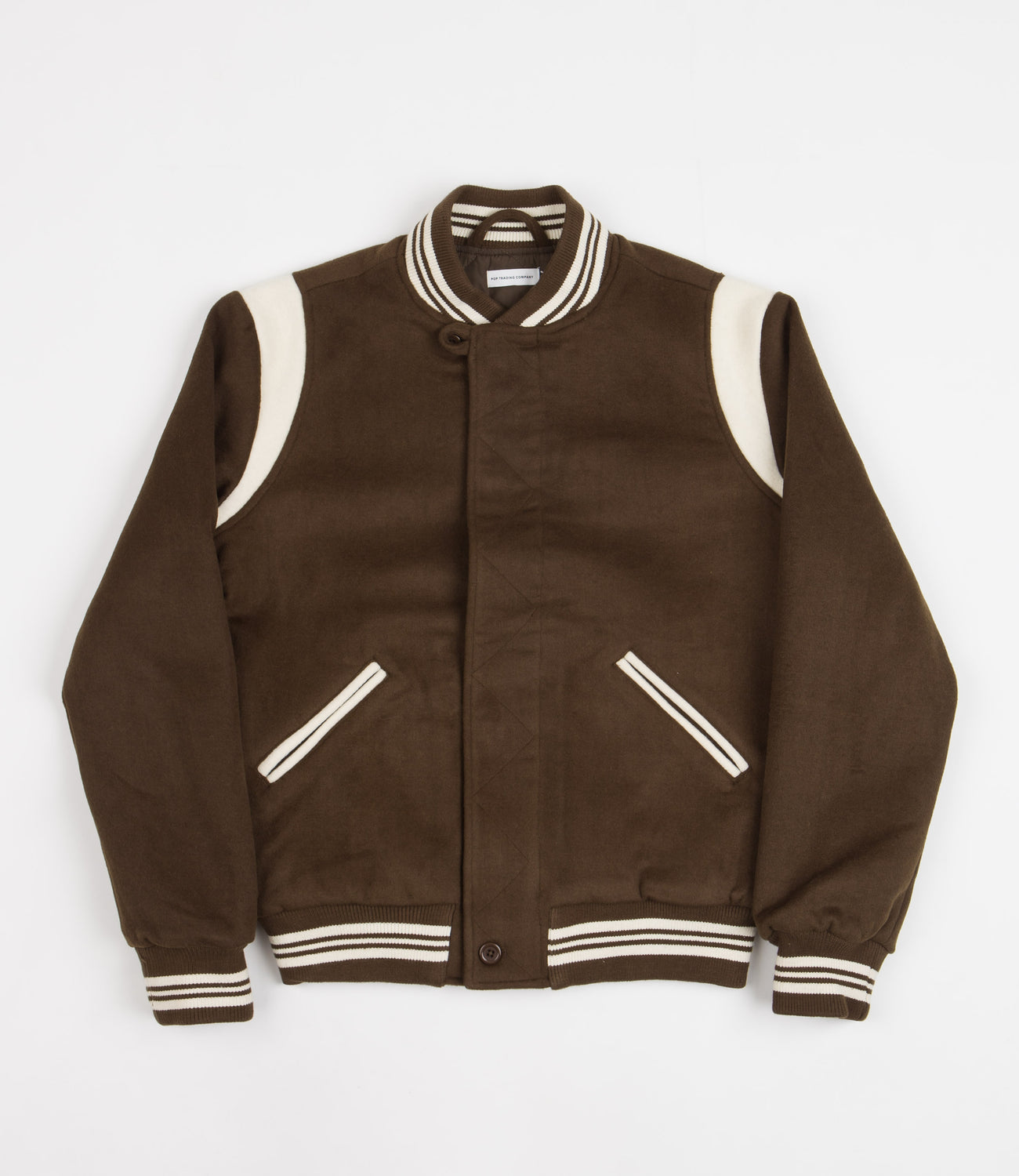 Pop Trading Company Varsity Jacket - Rain Drum | Flatspot