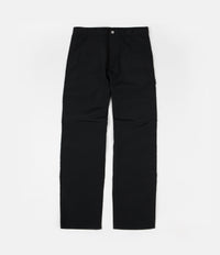 Pop Trading Company x Carhartt Double Knee Pants - Black