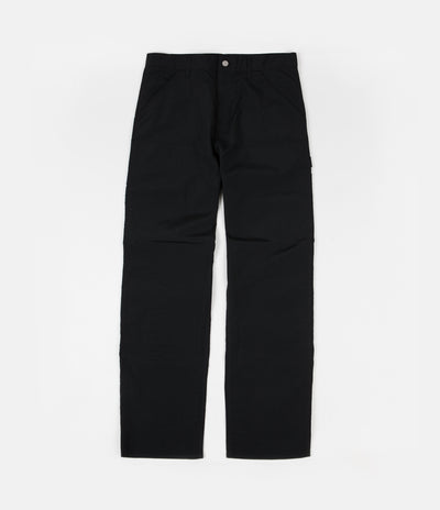 Pop Trading Company x Carhartt Double Knee Pants - Black