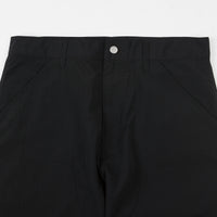 Pop Trading Company x Carhartt Double Knee Pants - Black thumbnail