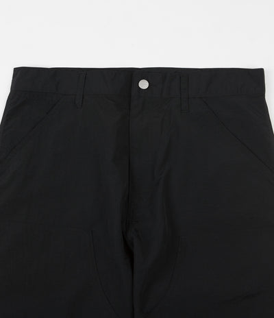 Pop Trading Company x Carhartt Double Knee Pants - Black