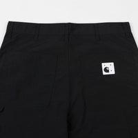 Pop Trading Company x Carhartt Double Knee Pants - Black thumbnail