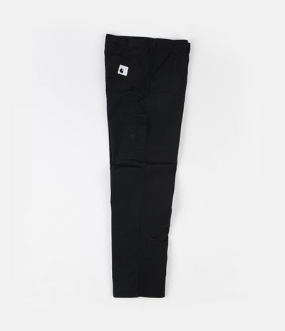 Pop Trading Company x Carhartt Double Knee Pants - Black