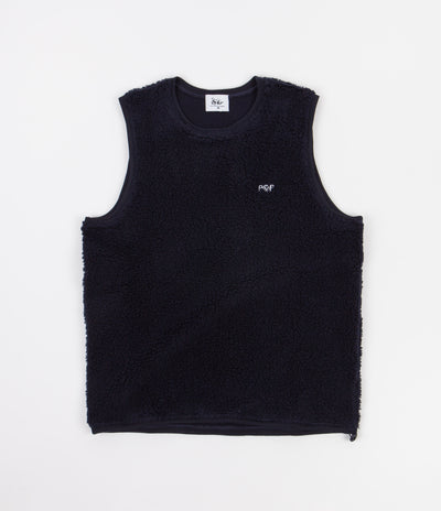 Pop Trading Company x Dancer Fleece Vest - Navy