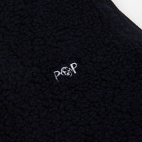 Pop Trading Company x Dancer Fleece Vest - Navy thumbnail