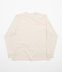 Pop Trading Company x Lex Pott Long Sleeve T-Shirt - Natural White