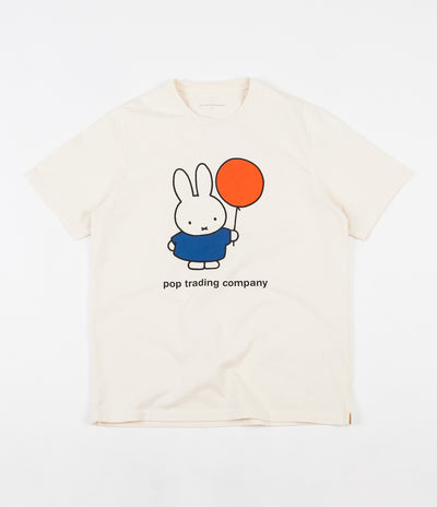 Pop Trading Company x Miffy Bruna Baloon T-Shirt - Off White