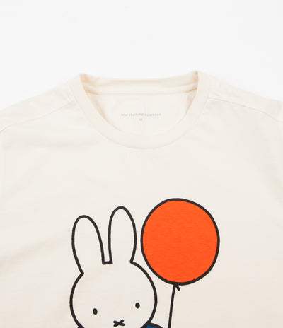 Pop Trading Company x Miffy Bruna Baloon T-Shirt - Off White