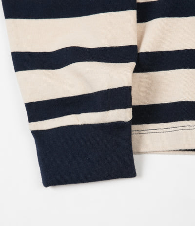 Pop Trading Company x Miffy Bruna Striped Long Sleeve T-Shirt - Navy / Off White