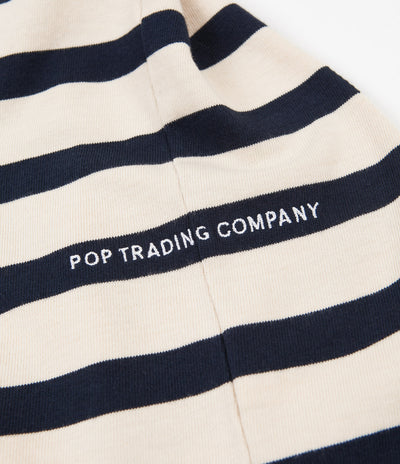 Pop Trading Company x Miffy Bruna Striped Long Sleeve T-Shirt - Navy / Off White