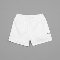 Pop Trading Company x Wayward Snowy Swim Shorts - White thumbnail